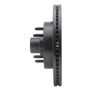 Ford E-150 Club Wagon Brake Rotor (1) - Front Left - R1 Concepts - Drilled & Slotted - Black - `04-`06